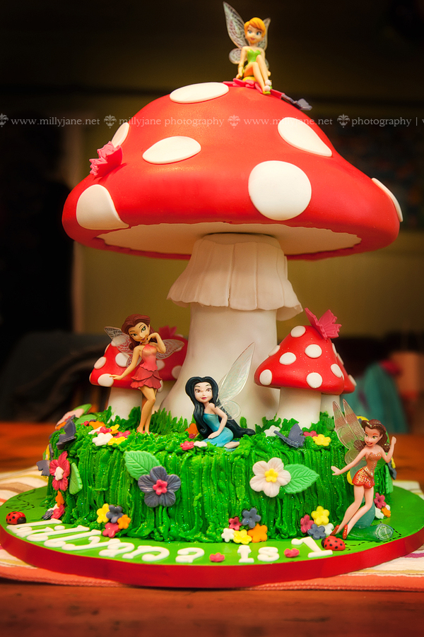 Fairies Birthday Cake