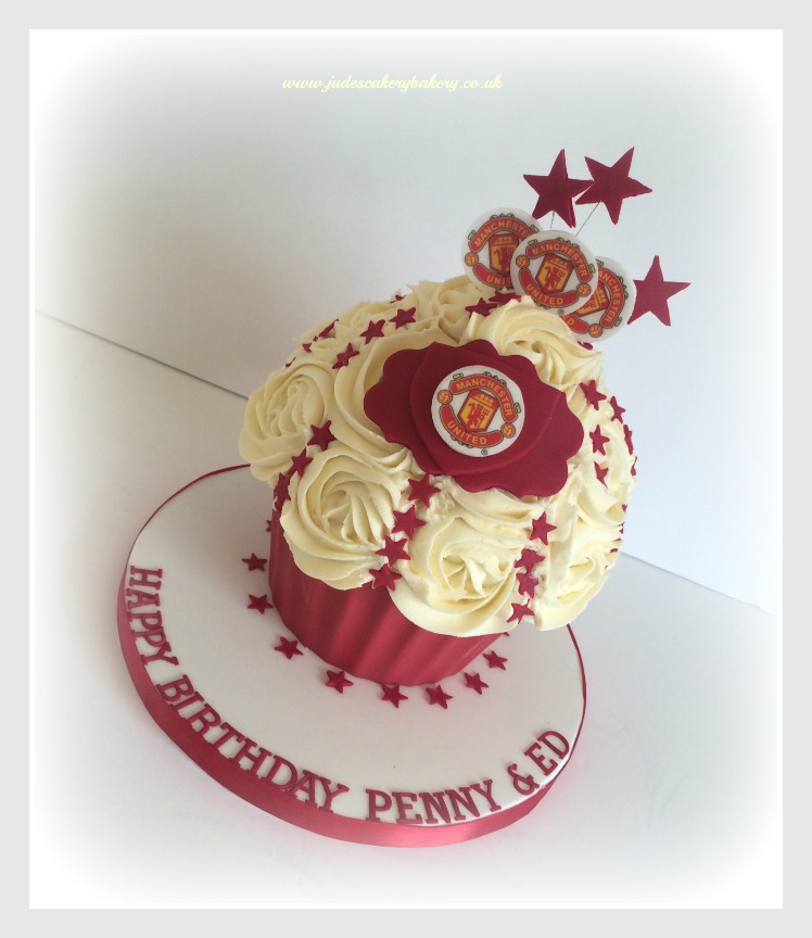 Giant Cupcake Birthday Cake