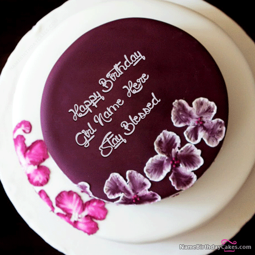 7 Photos of Girls Birthday Cakes With Name Of Neda