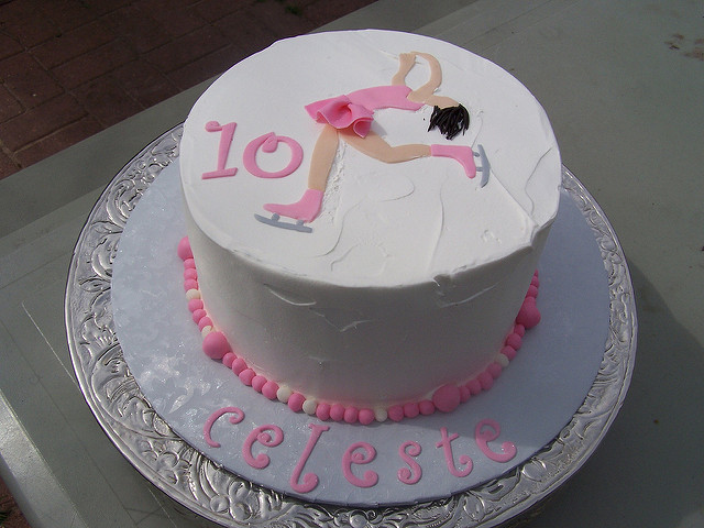 Girls 10th Birthday Cake