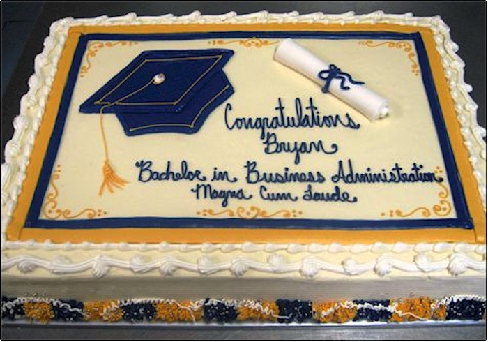 Graduation Sheet Cake Ideas