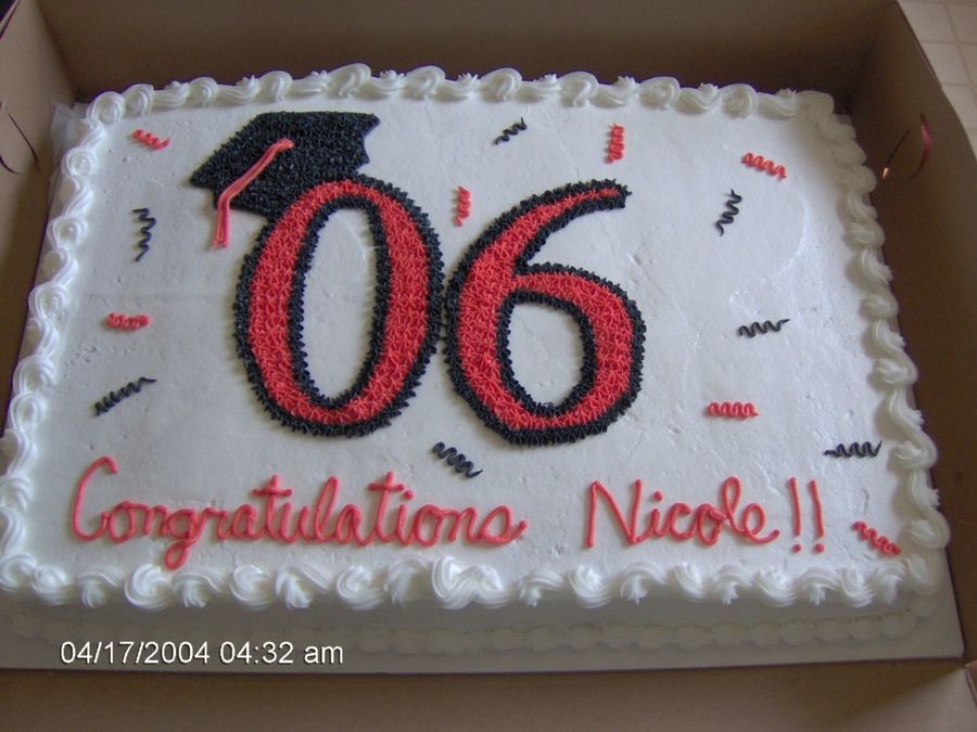 Graduation Sheet Cake Ideas