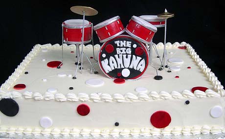 Happy Birthday Cake Drum Set