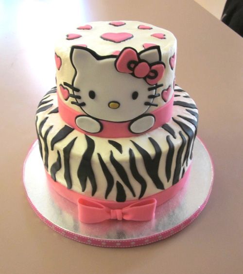 Hello Kitty Birthday Cake 7 Year Old