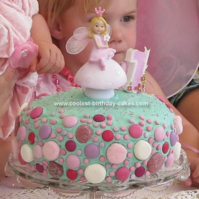 Homemade Fairy Birthday Cake