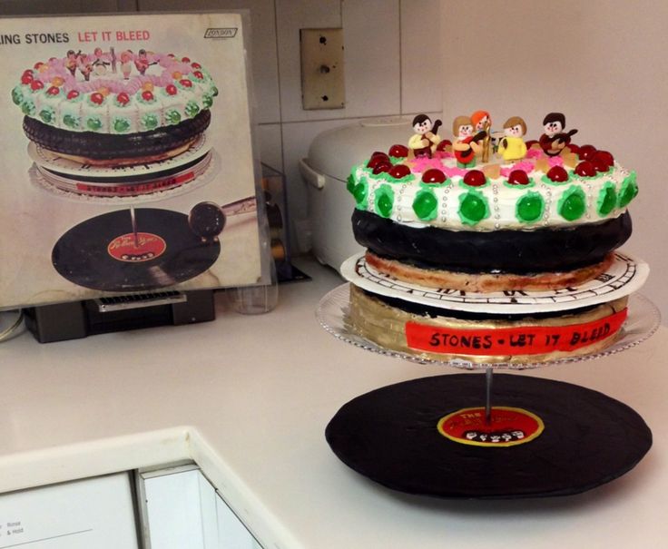 Let It Bleed Rolling Stones Cake