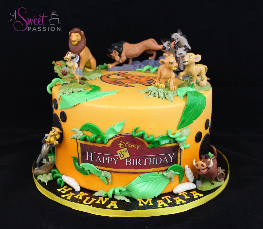 Lion King Birthday Cake