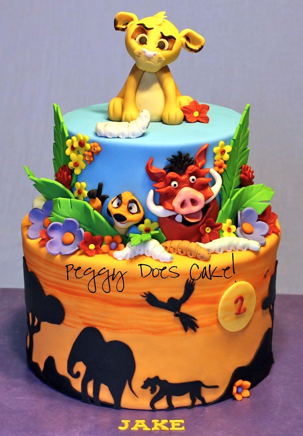 Lion King Birthday Cake