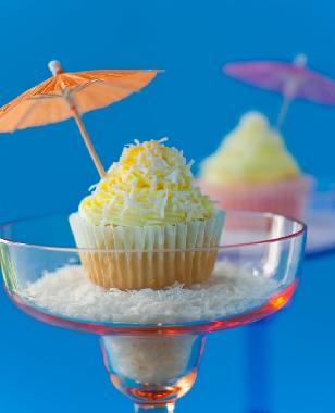 Martini Glass Cupcakes