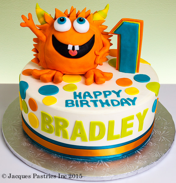 Monster 1st Birthday Cakes