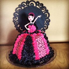 Monster High Doll Cake