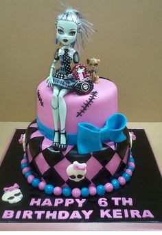 Monster High Frankie Birthday Cake