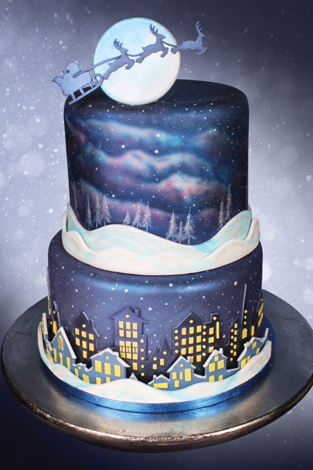 Night Sky Cake