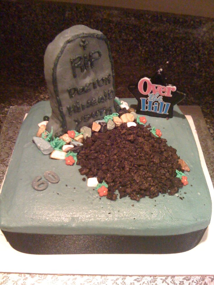 Over the Hill Birthday Cake Idea