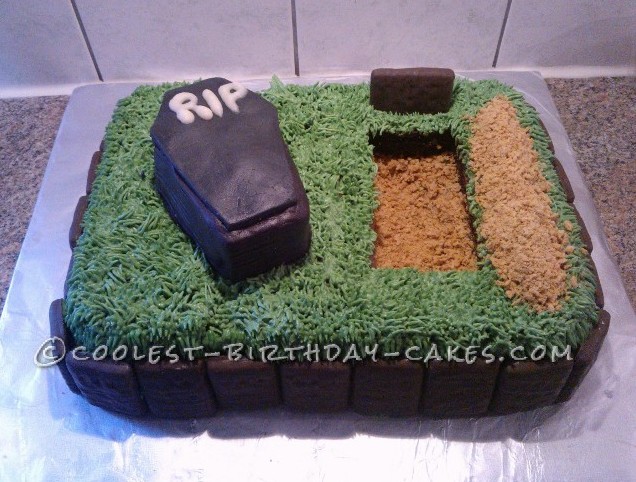 Over the Hill Birthday Cake Idea