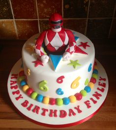 Power Rangers Cake