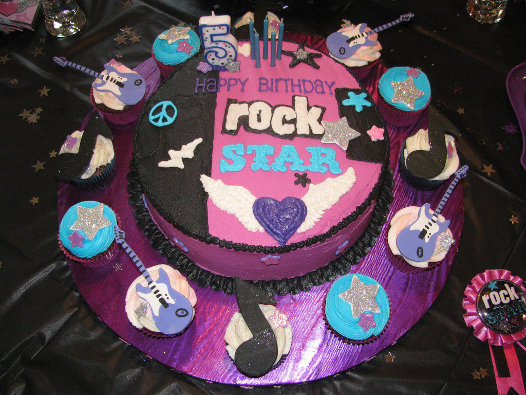 Rock Star Birthday Cake Ideas