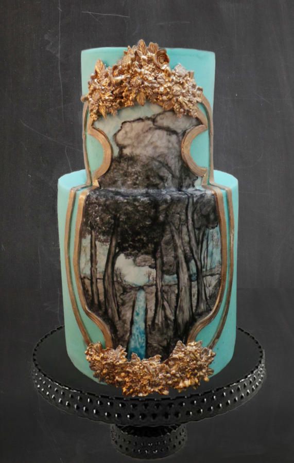 Rococo Style Cake