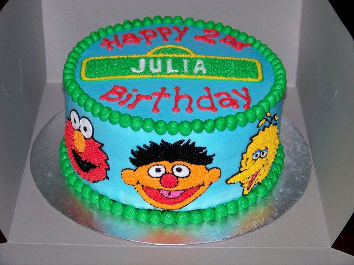 Sesame Street Birthday Cake Ideas