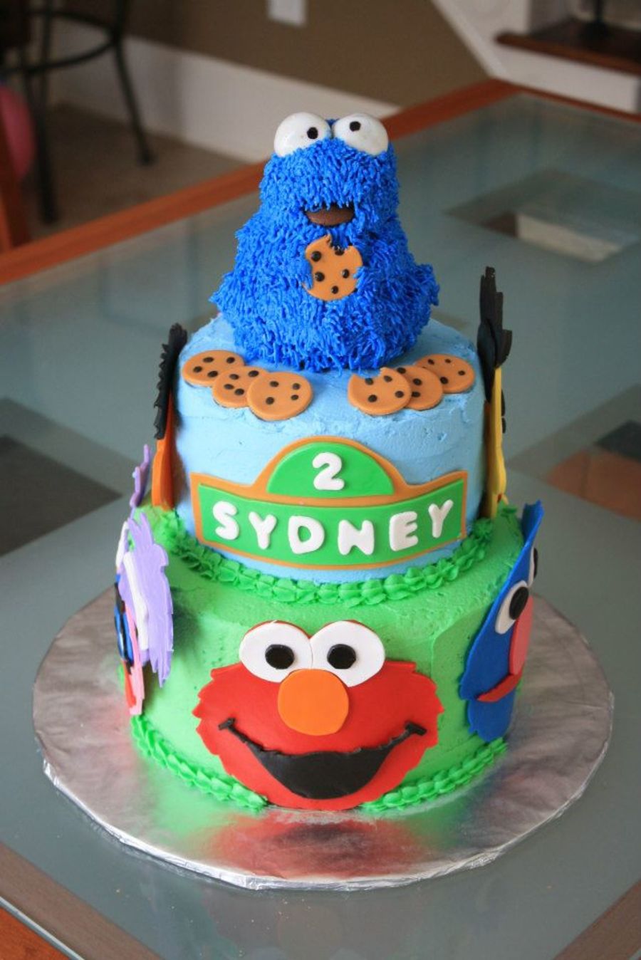 Sesame Street Birthday Cake