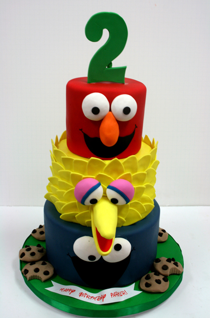 Sesame Street Birthday Cakes Boys