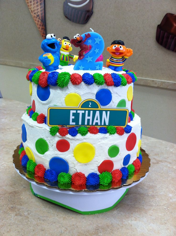 Sesame Street Cake