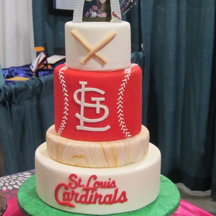 St. Louis Cardinals Birthday Cake