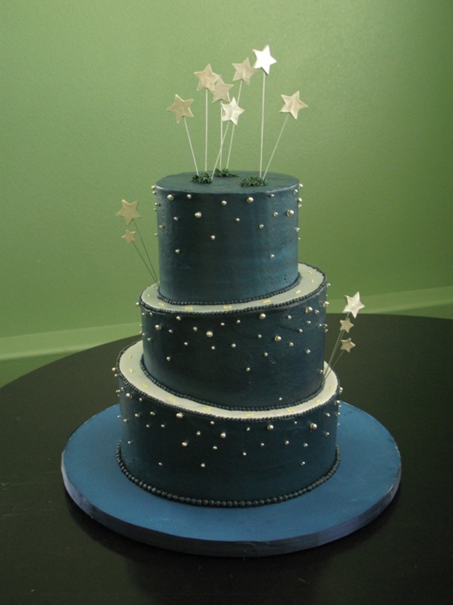 Star Wedding Cake Topper