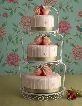 Vintage Paris Wedding Cake