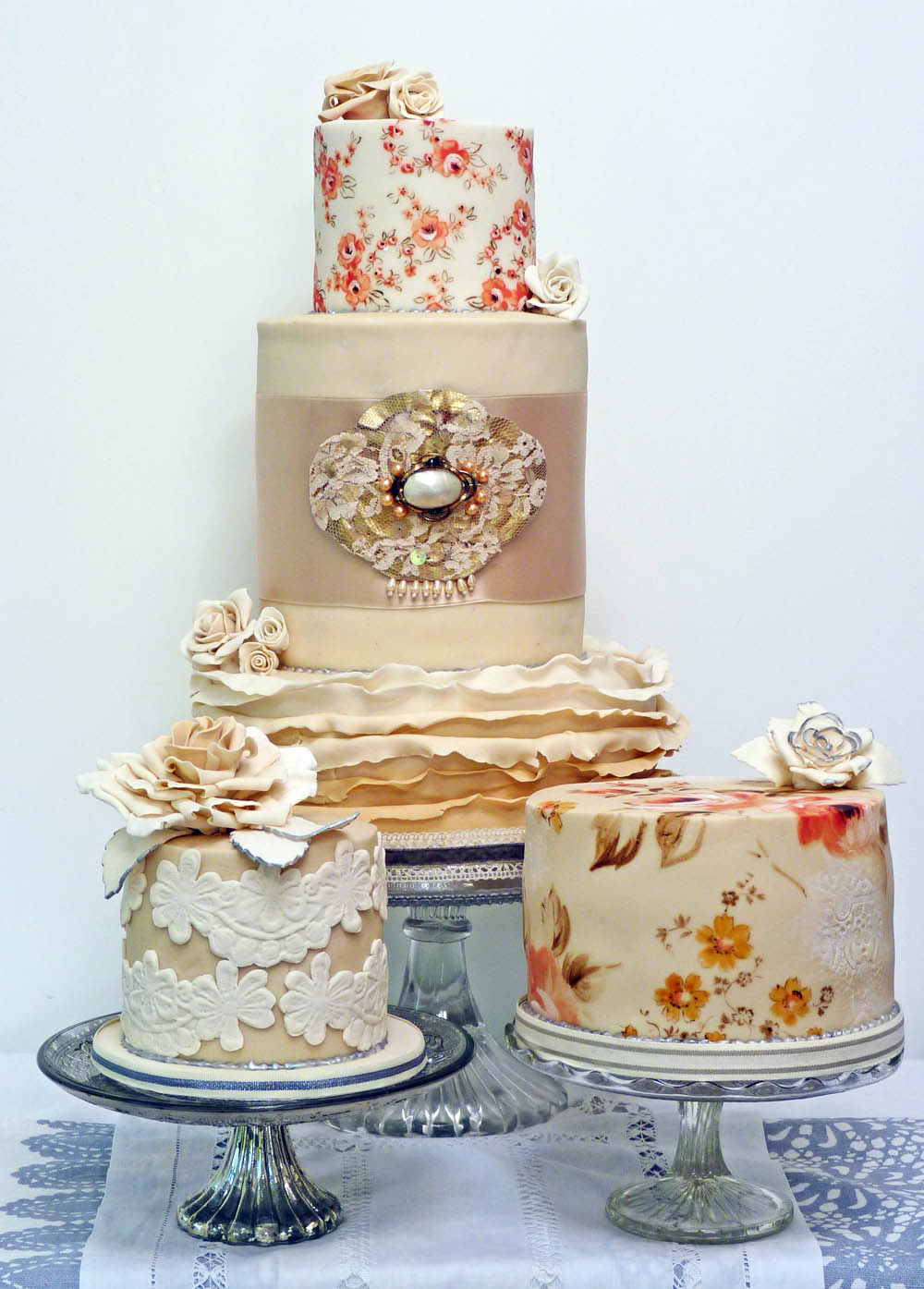 Vintage Wedding Cake