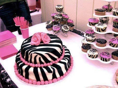 12 Photos of Red And Black Zebra Themed Cakes