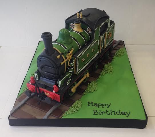 Adult Train Birthday Cakes