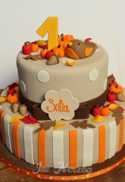 Autumn Birthday Cake Ideas