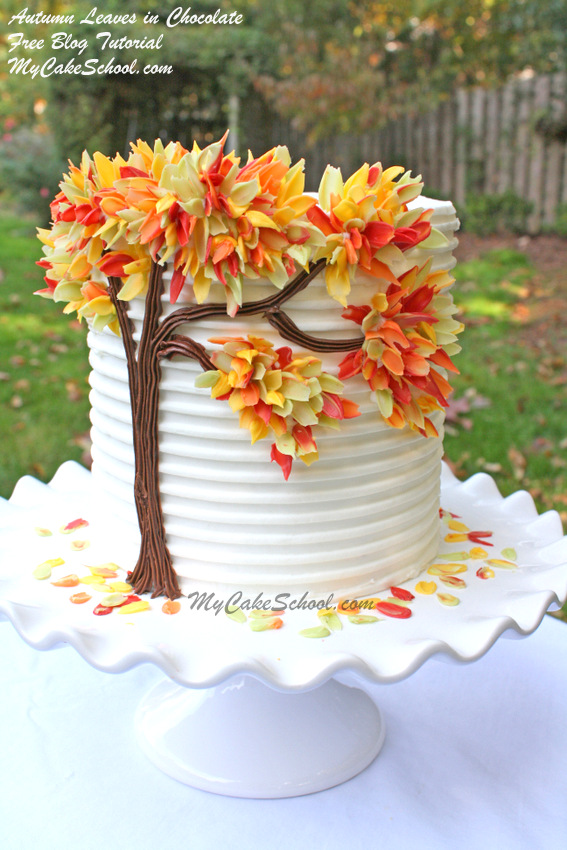 6 Photos of Autumn Chocolate Cakes