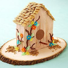 Birdhouse Cake