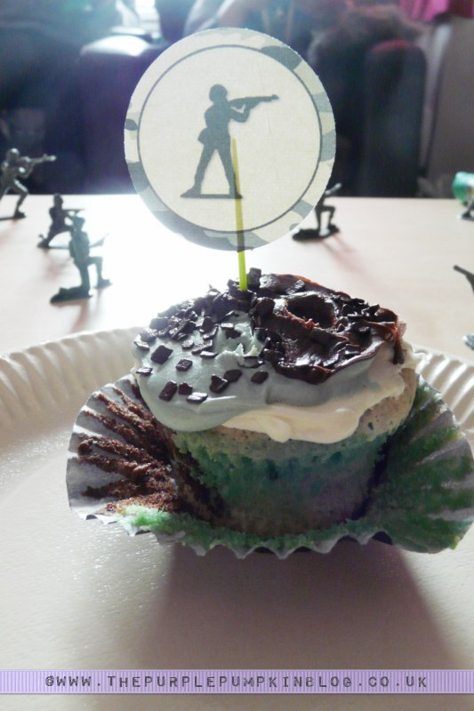 Camouflage Camo Cupcakes