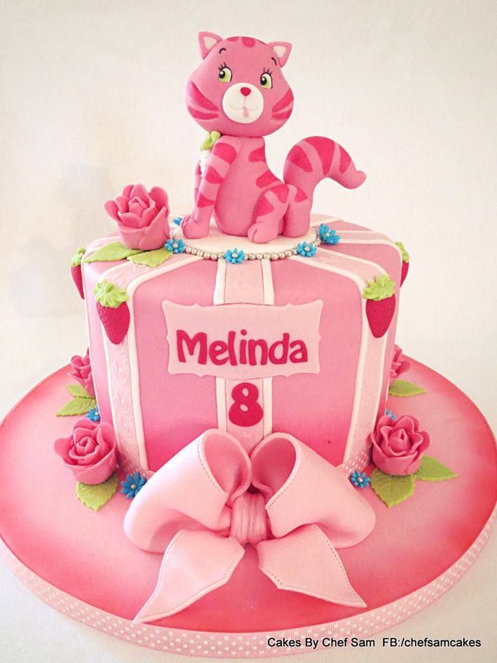 11 Photos of Kitten Birthday Cakes For Girls