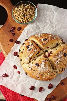 Cranberry Walnut Bread Recipe