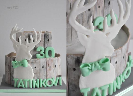 Deer Cake Decorating Ideas