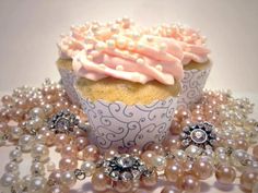 Diamond and Pearl Cupcake Ideas