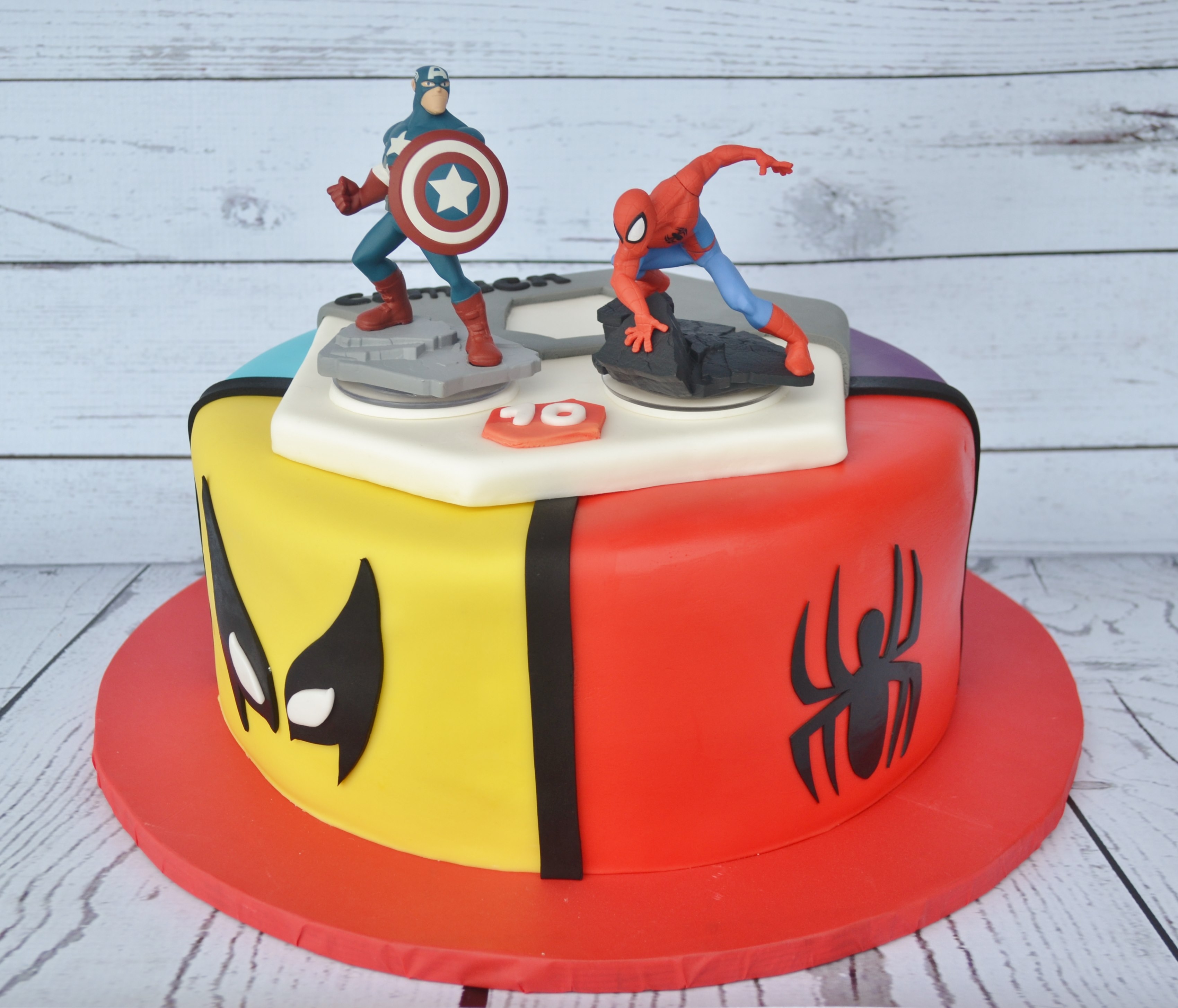 Disney Infinity Birthday Cake