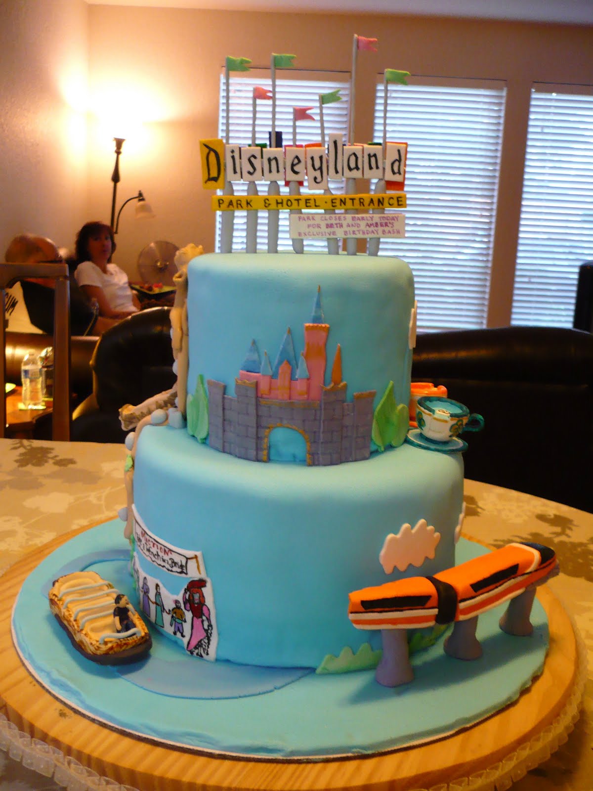 Disneyland Birthday Cake