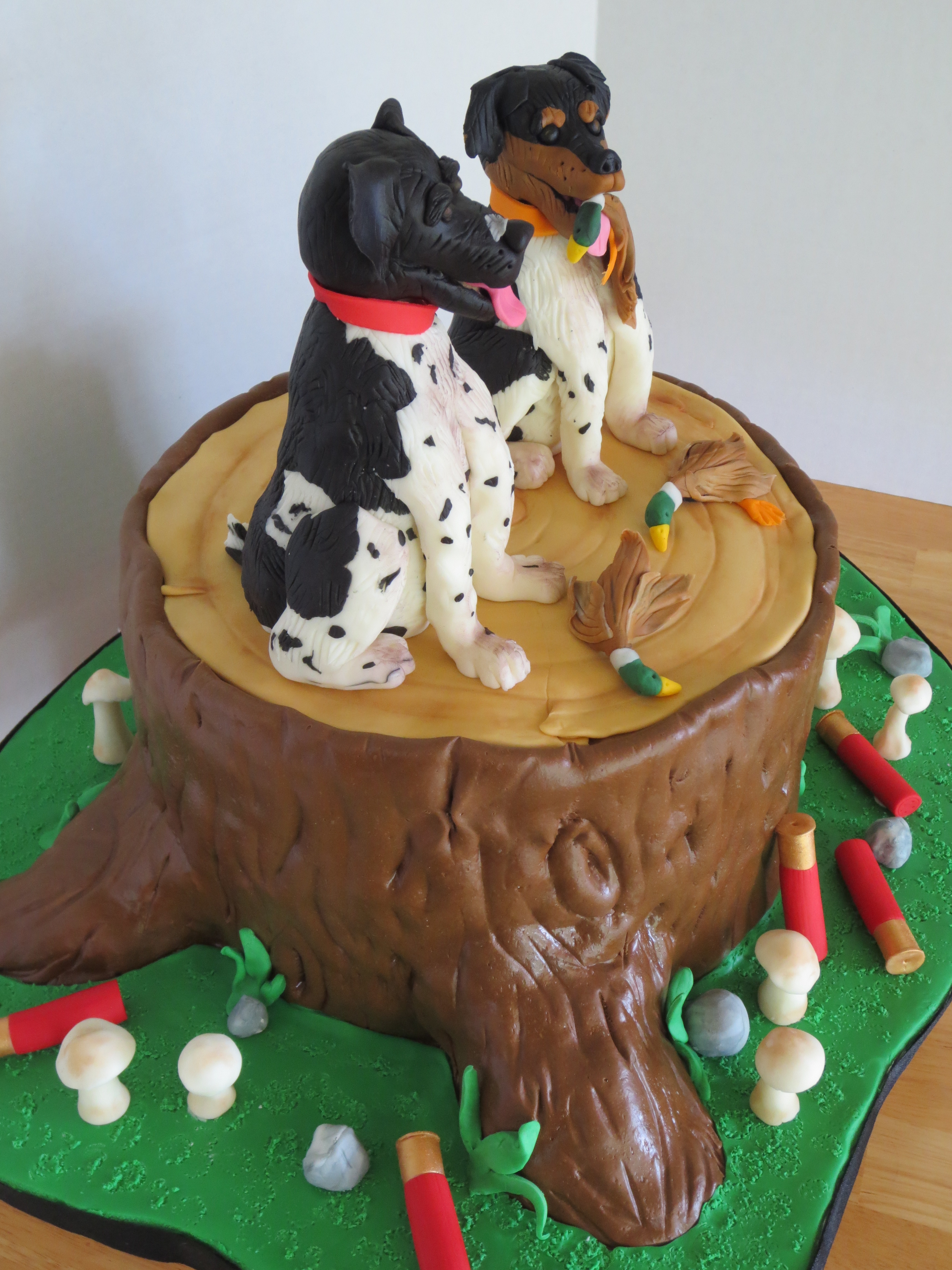 Dog Groom Cake Hunting