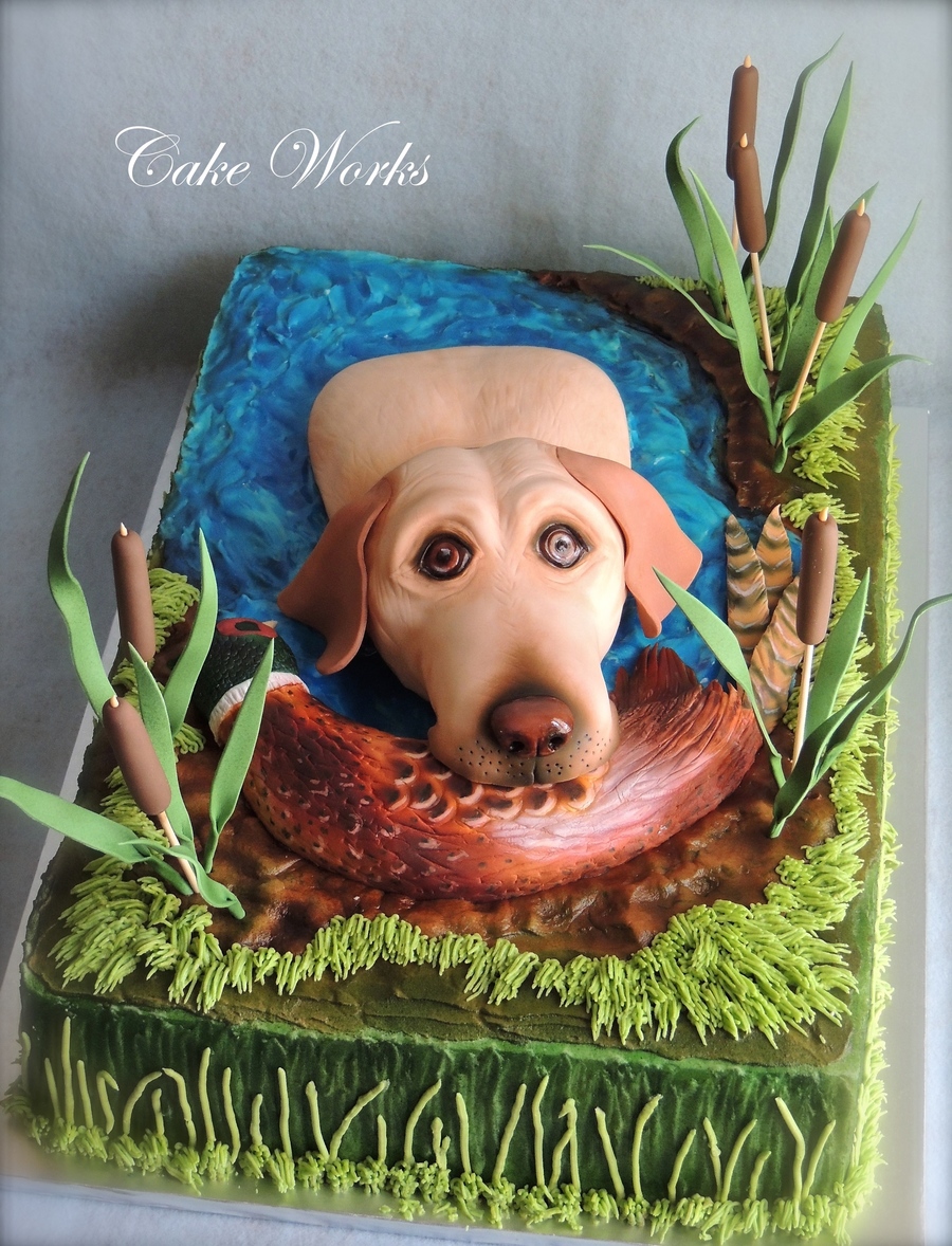 Dog Groom Cake Hunting