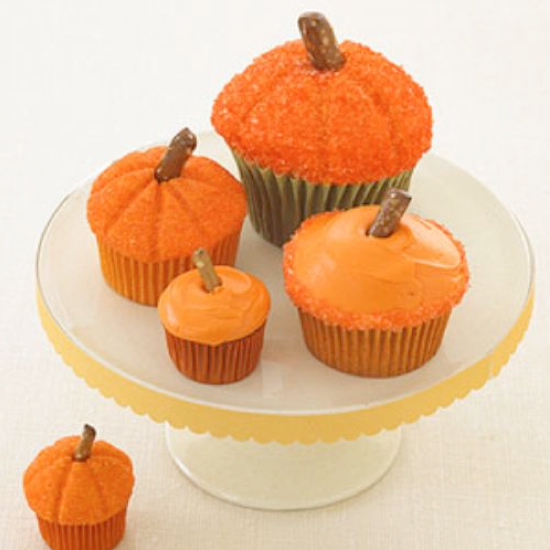 Frosted Pumpkin Cupcakes