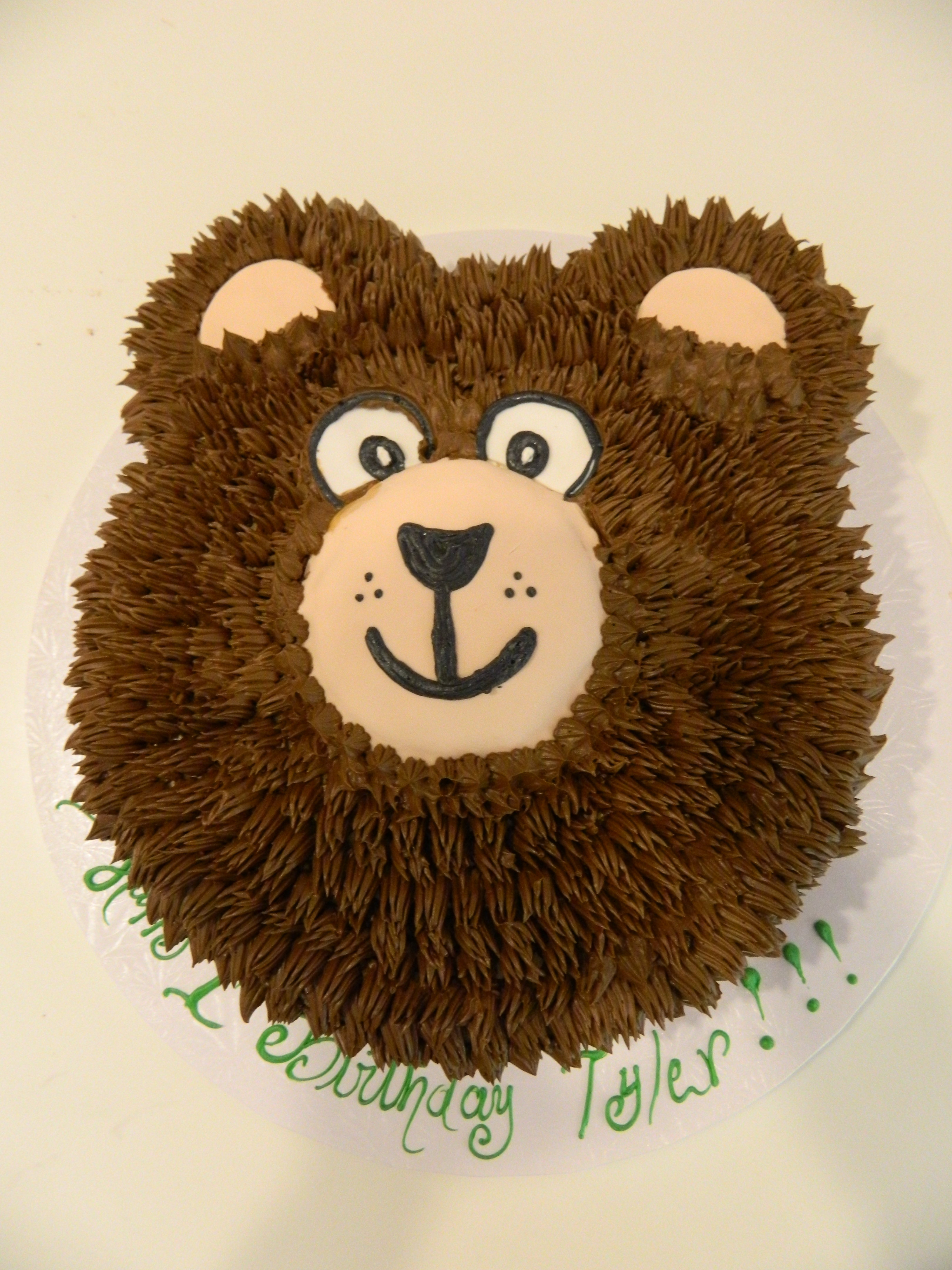 Fuzzy Bear Cake