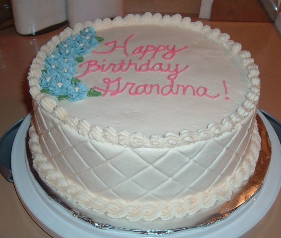 Grandma Birthday Cake