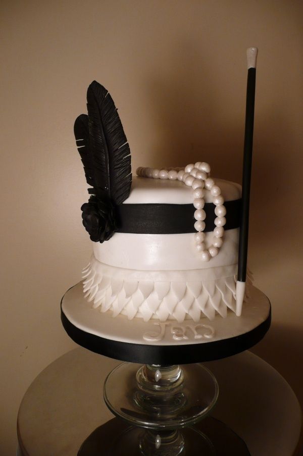 Great Gatsby Themed Cake