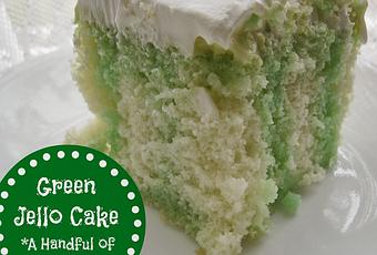 Green Jello Cake