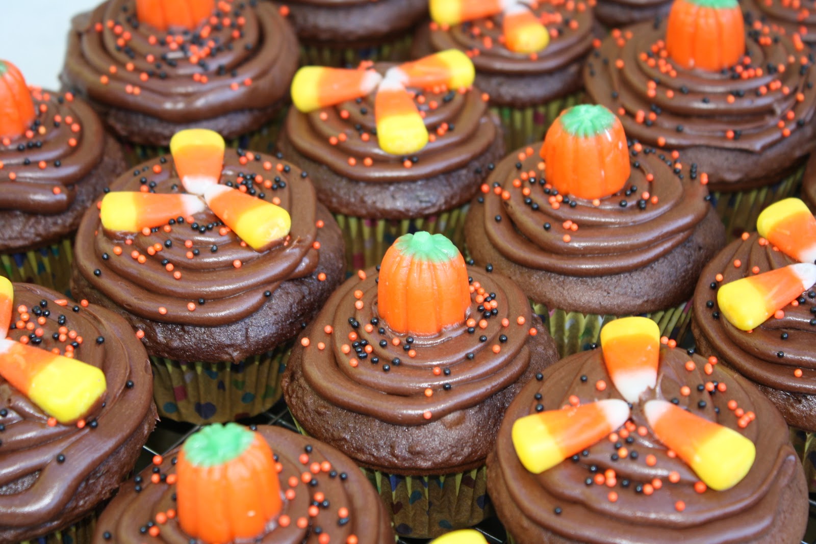 Halloween Bake Sale Cupcake Ideas